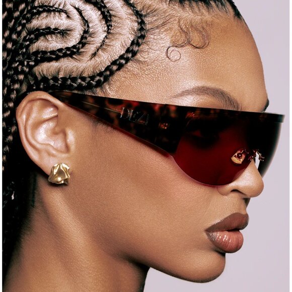 Dezi THIQUE FIERY TORTOISE / BURGUNDY sunglasses- never worn - Picture 2 of 6